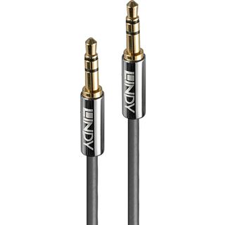 (&euro;4,45*/1m) 2.00m Lindy Audio Anschlusskabel Cromo 3.5mm Klinke