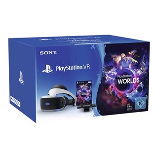 Sony Playstation VR-Brille V2 inkl. Kamera V2 + VR Worlds (CUH-ZVR2)