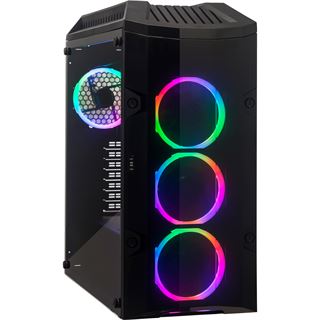 LC-Power Gaming 998B Rambot mit Sichtfenster Midi Tower ohne Netzteil