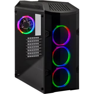 LC-Power Gaming 998B Rambot mit Sichtfenster Midi Tower ohne Netzteil