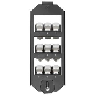 ASSMANN Electronic GmbH Bodentank-Halter 3-fach für 9x Keystone