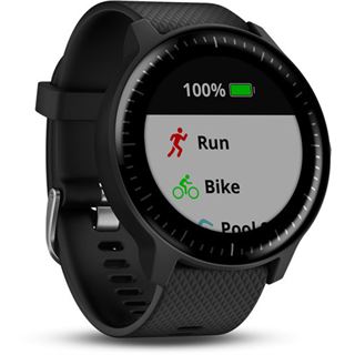 Garmin vivoactive 3 Music GPS-Smartwatch mit Musikplayer, schwarz