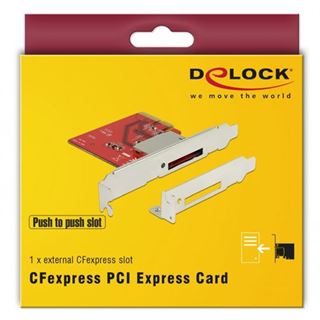 Delock PCI Express Card > 1x extern CFexpress Slot