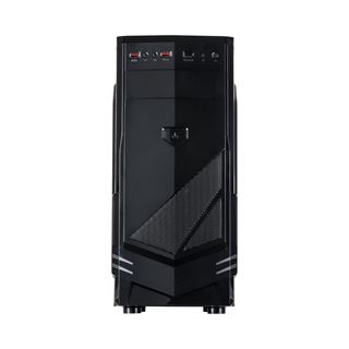 Inter-Tech B-30 Midi Tower ohne Netzteil schwarz