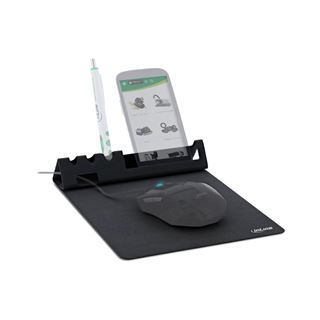 InLine Multifunktions-Mauspad mit Smartphone- und Stiftehalter,
