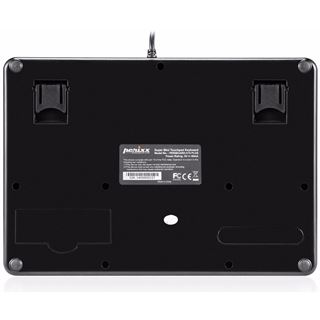 Perixx Tastatur, PERIBOARD-510 H PLUS, USB, UK-Tastaturlayout