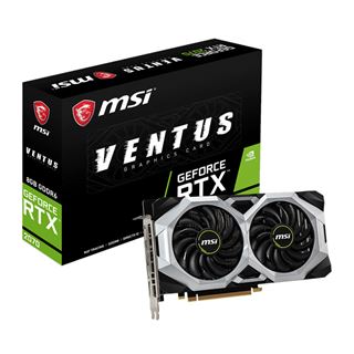 8GB MSI GeForce RTX 2070 VENTUS 8G Aktiv PCIe 3.0 x16 (Retail)