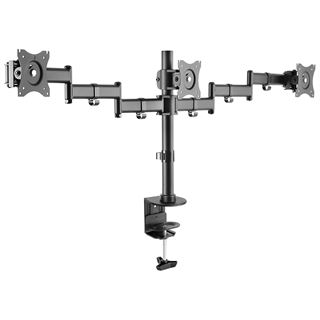 Icy Box Monitor Arm IcyBox 3 Monitore bis zu 27"/8kg