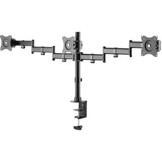 Icy Box Monitor Arm IcyBox 3 Monitore bis zu 27"/8kg