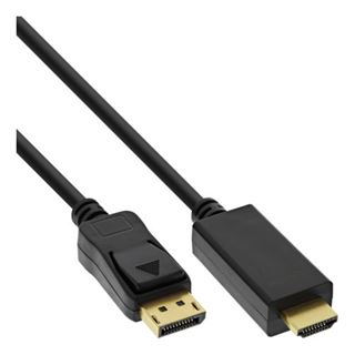 (&euro;8,30*/1m) 3.00m InLine Displayport 1.2a Adapterkabel