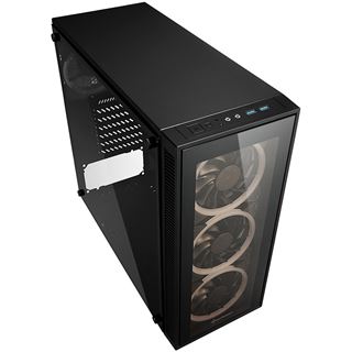 Sharkoon TG4 RGB mit Sichtfenster Midi Tower ohne Netzteil schwarz