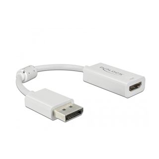 Delock DisplayPort 1.4 Adapter zu HDMI 4K 60 Hz mit HDR Funktion