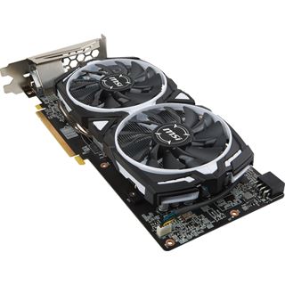 8GB MSI Radeon RX 580 Armor 8G OC Aktiv PCIe 3.0 x16, Bulk-Artikel