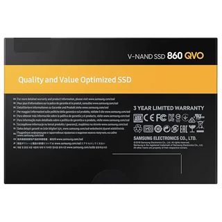 1TB Samsung 860 QVO 2.5" (6.4cm) SATA 6Gb/s 3D-NAND QLC