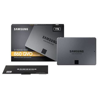 1TB Samsung 860 QVO 2.5" (6.4cm) SATA 6Gb/s 3D-NAND QLC