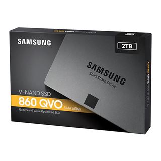 2TB Samsung 860 QVO 2.5" (6.4cm) SATA 6Gb/s (MZ-76Q2T0BW)