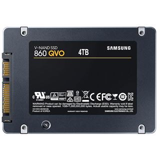 4TB Samsung 860 QVO 2.5" (6.4cm) SATA 6Gb/s 3D-NAND QLC