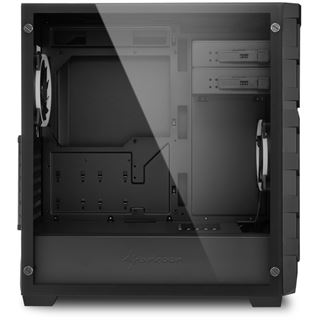 Sharkoon Skiller SGC1 RGB mit Sichtfenster Midi Tower ohne Netzteil