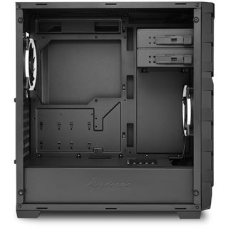 Sharkoon Skiller SGC1 RGB mit Sichtfenster Midi Tower ohne Netzteil