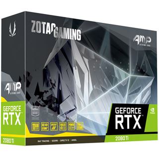 11GB ZOTAC GeForce RTX 2080 Ti AMP! Extreme Core Aktiv PCIe 3.0 x16