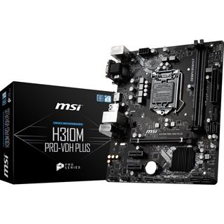 MSI H310M PRO-VDH PLUS Intel H310 So.1151 Dual Channel DDR4 mATX