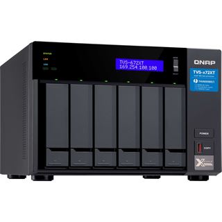 QNAP TVS-672XT-i3-8G, 8GB RAM, 1x 10GBase-T, 2x Gb LAN