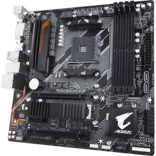 Gigabyte B450 Aorus M AMD B450 So.AM4 Dual Channel DDR4 mATX,