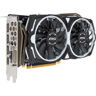 8GB MSI Radeon RX 570 ARMOR 8G OC Aktiv PCIe 3.0 x16, Bulk-Artikel