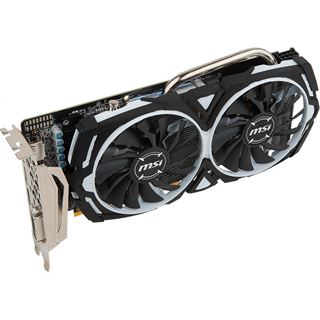 8GB MSI Radeon RX 570 ARMOR 8G OC Aktiv PCIe 3.0 x16, Bulk-Artikel