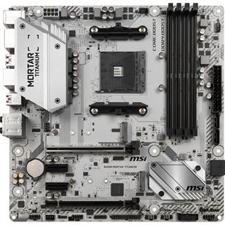 MSI B450M MORTAR TITANIUM AMD B450 So.AM4 Dual Channel DDR4 mATX,