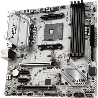 MSI B450M MORTAR TITANIUM AMD B450 So.AM4 Dual Channel DDR4 mATX,