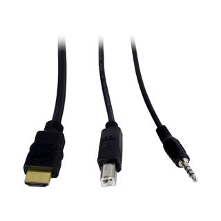 Inter-Tech KVM Switch KVM AS-41HA Metall