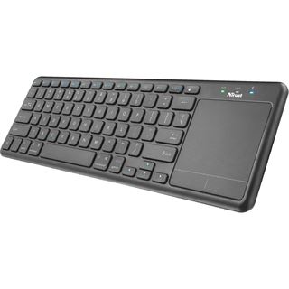 Trust Mida Wireless Bluetooth Tastatur mit XL Touchpad DE