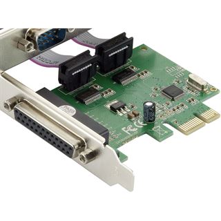 Conceptronic Schnittstelle PCIe 2x Seriell 1x Parallel