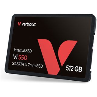 512GB Verbatim Vi550 S3 2.5" (6.4cm) SATA 6Gb/s 3D NAND (49352)