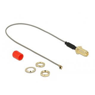 (&euro;39,50*/1m) 0.20m Delock Antennenkabel RP-SMA Buchse auf