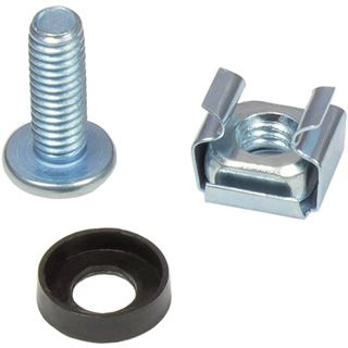 Good Connections Befestigungssatz M6 Schrauben 20 mm, 20er Set, silber