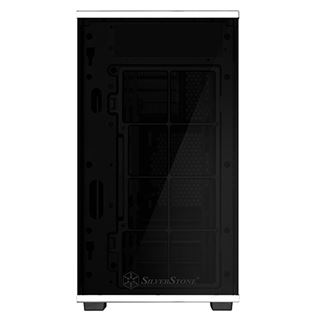 Silverstone SST-LD01B Lucid Micro ATX Tower, TG - weiß/schwarz