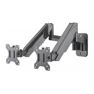 Manhattan Wandhalterung mit Gasdruckfeder und Kugelgelenk fuer 2x