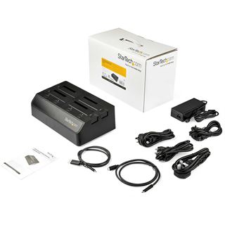 Startech 4x 3.5/2.5" Schacht SATA Festplatten Dockingstation