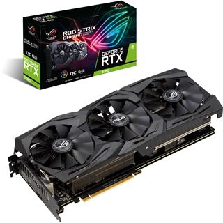 6GB Asus GeForce RTX 2060 ROG Strix OC Aktiv PCIe 3.0 x16 (Retail)