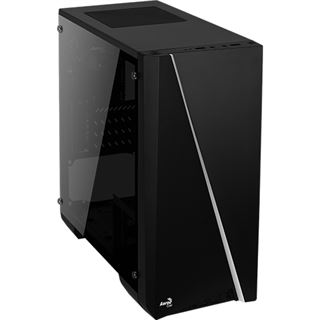 AeroCool Cylon Mini mit Sichtfenster Micro-ATX ohne Netzteil schwarz