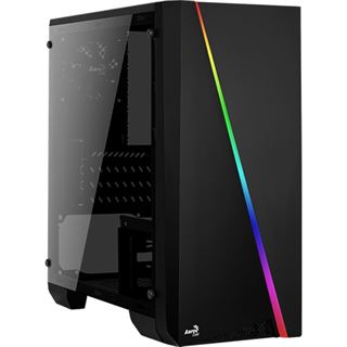 AeroCool Cylon Mini mit Sichtfenster Micro-ATX ohne Netzteil schwarz