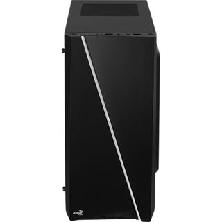 AeroCool Cylon Mini mit Sichtfenster Micro-ATX ohne Netzteil schwarz