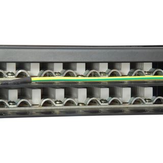 Equip Patchpanel 48x RJ45 Cat6 19" 1HE schwarz
