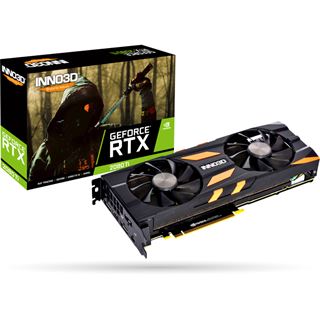 11GB INNO3D GeForce RTX 2080 Ti Twin X2 Aktiv PCIe 3.0 x16 (Retail)