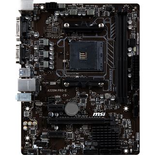 MSI PRO-E AMD A320 So.AM4 Dual Channel DDR4 mATX Retail