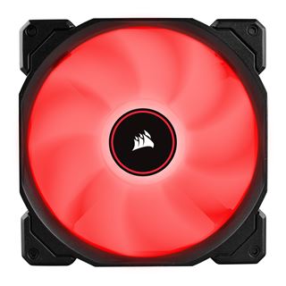 Corsair LED Lüfter AF140-LED Low Noise 140 x 140mm rot