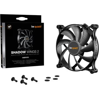 be quiet! Shadow Wings 2 140x140x25mm 900 U/min 14.7 dB(A) schwarz