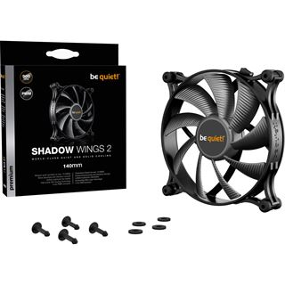 be quiet! Shadow Wings 2 140x140x25mm 900 U/min 14.9 dB(A) schwarz